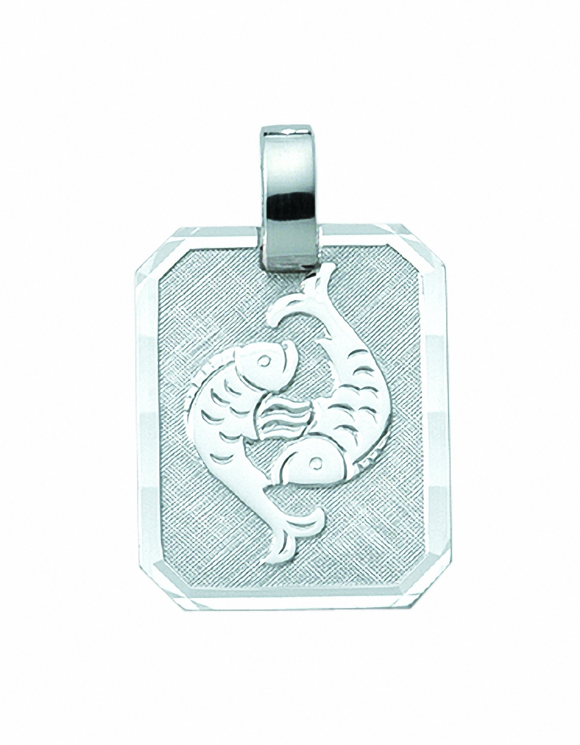 Schmuckset Silber Adelia´s Anhänger Sternzeichen - Kette 925 Halskette Anhänger mit Set mit Fisch,