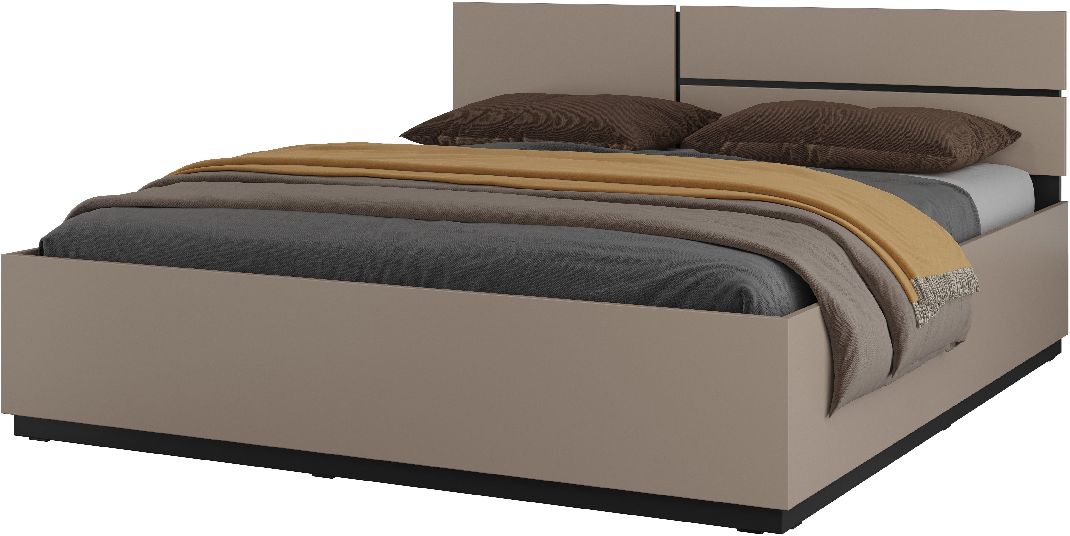 INOSIGN Bettgestell Cross, moderner Bettrahmen, Doppelbett günstig online kaufen