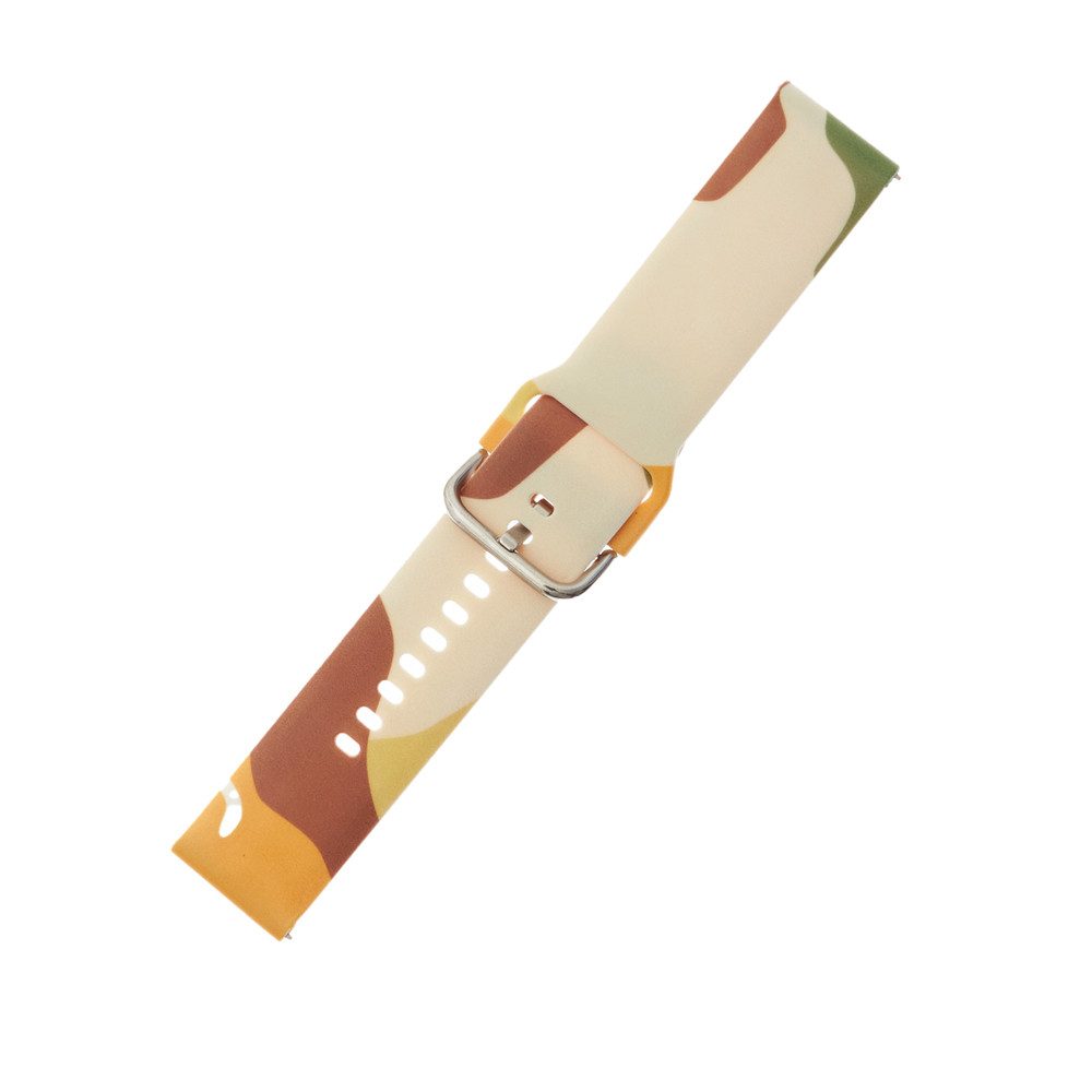 Hurtel Uhrenarmband Wechselarmband Sportarmband Ersatzarmband, Camouflage-Muster, verstellbar, werkzeugloser Wechsel