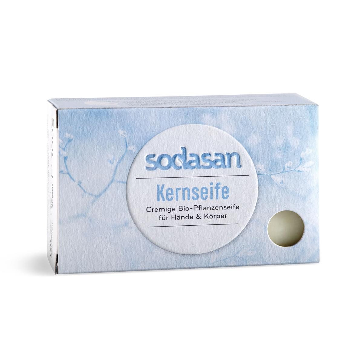 Handseife Sodasan Kernseife 0,1kg (1er Pack)