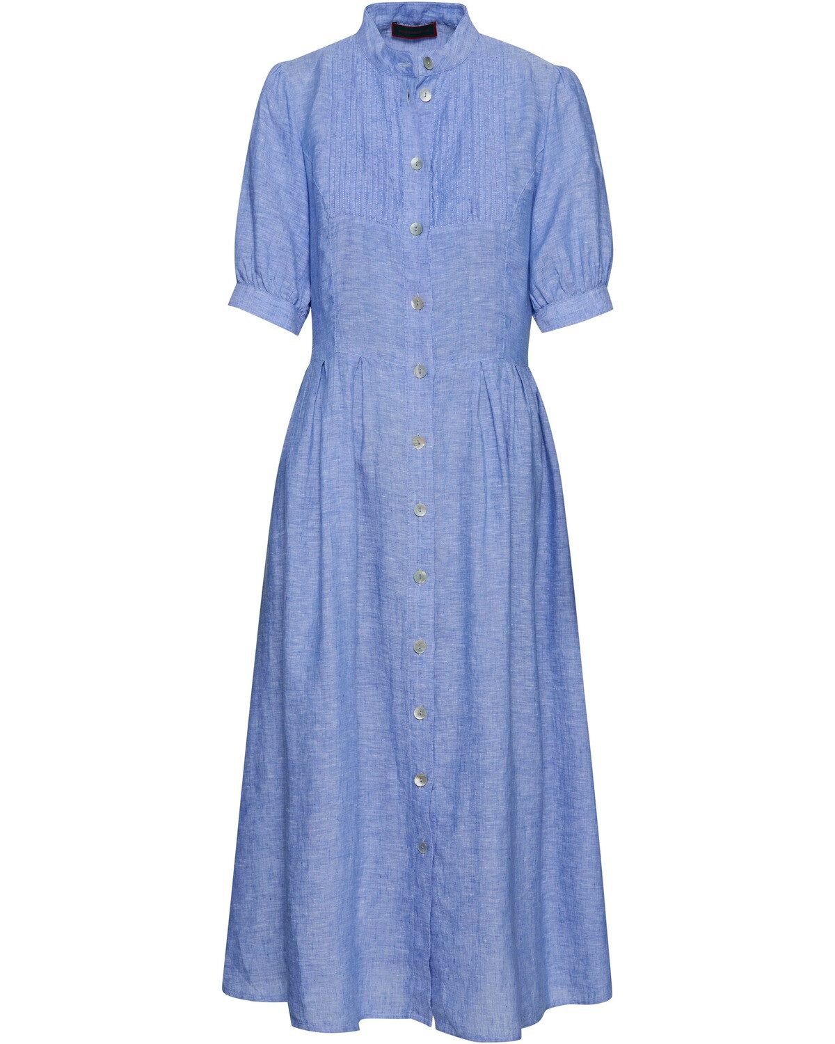 Reitmayer Trachtenkleid Hochgeschlossenes Leinenkleid