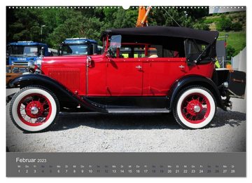 CALVENDO Wandkalender Ford Classics (Premium, hochwertiger DIN A2 Wandkalender 2023, Kunstdruck in Hochglanz)