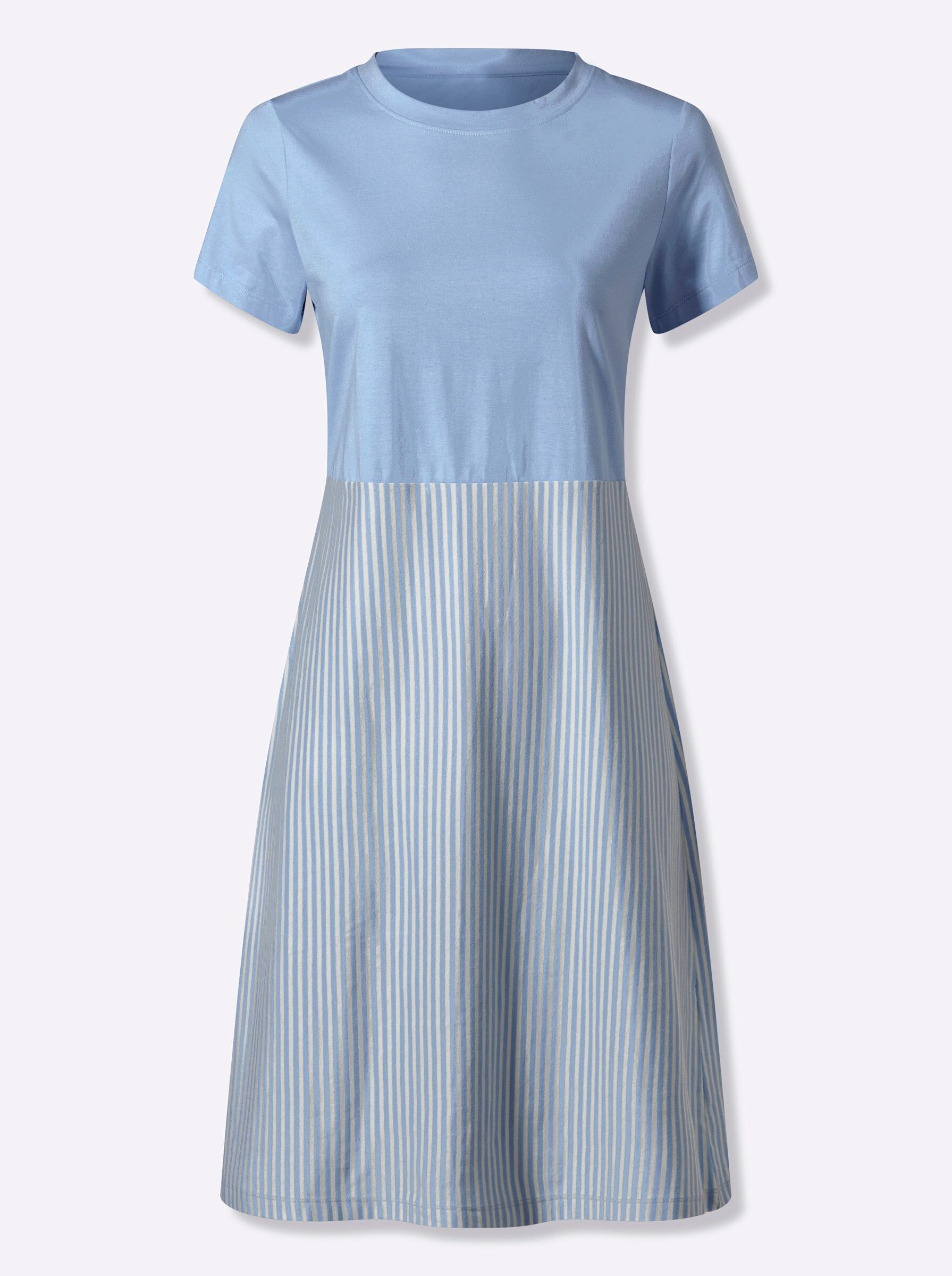heine Jerseykleid Jersey-Kleid Kurzarm