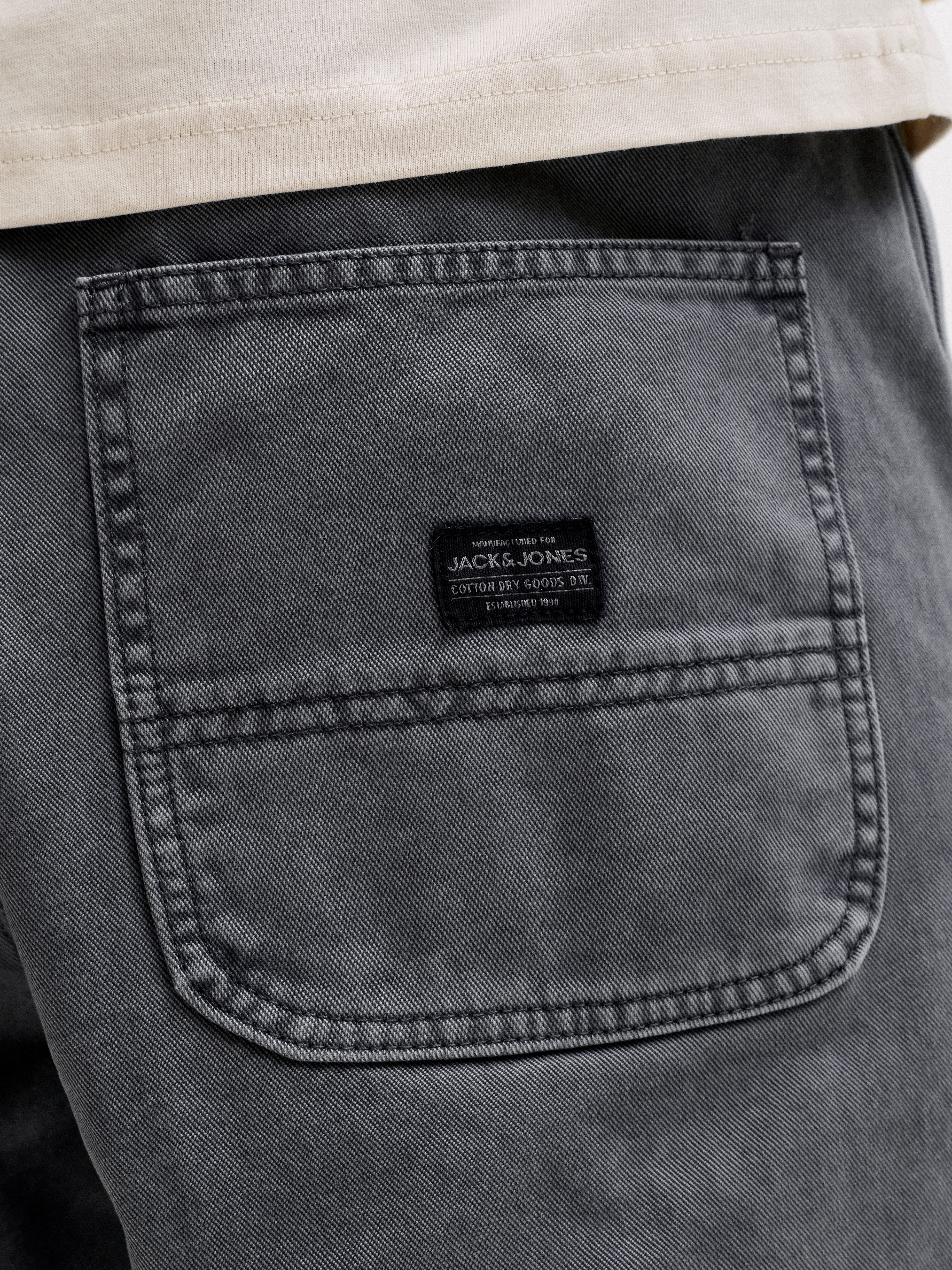 Jack & Jones Chinoshorts JPSTTONY RAYE WORKER SHORT MID SN Baumwolle, 5-Pocket Style – Bild 4 von 5