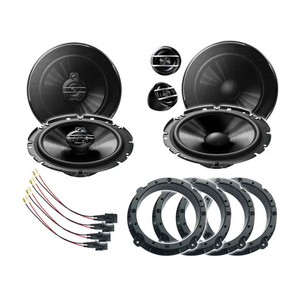 Pioneer TS-R1750S Lautsprecher Für VW T6 Transporter – 3-Wege Koax, 500 Watt, 165mm