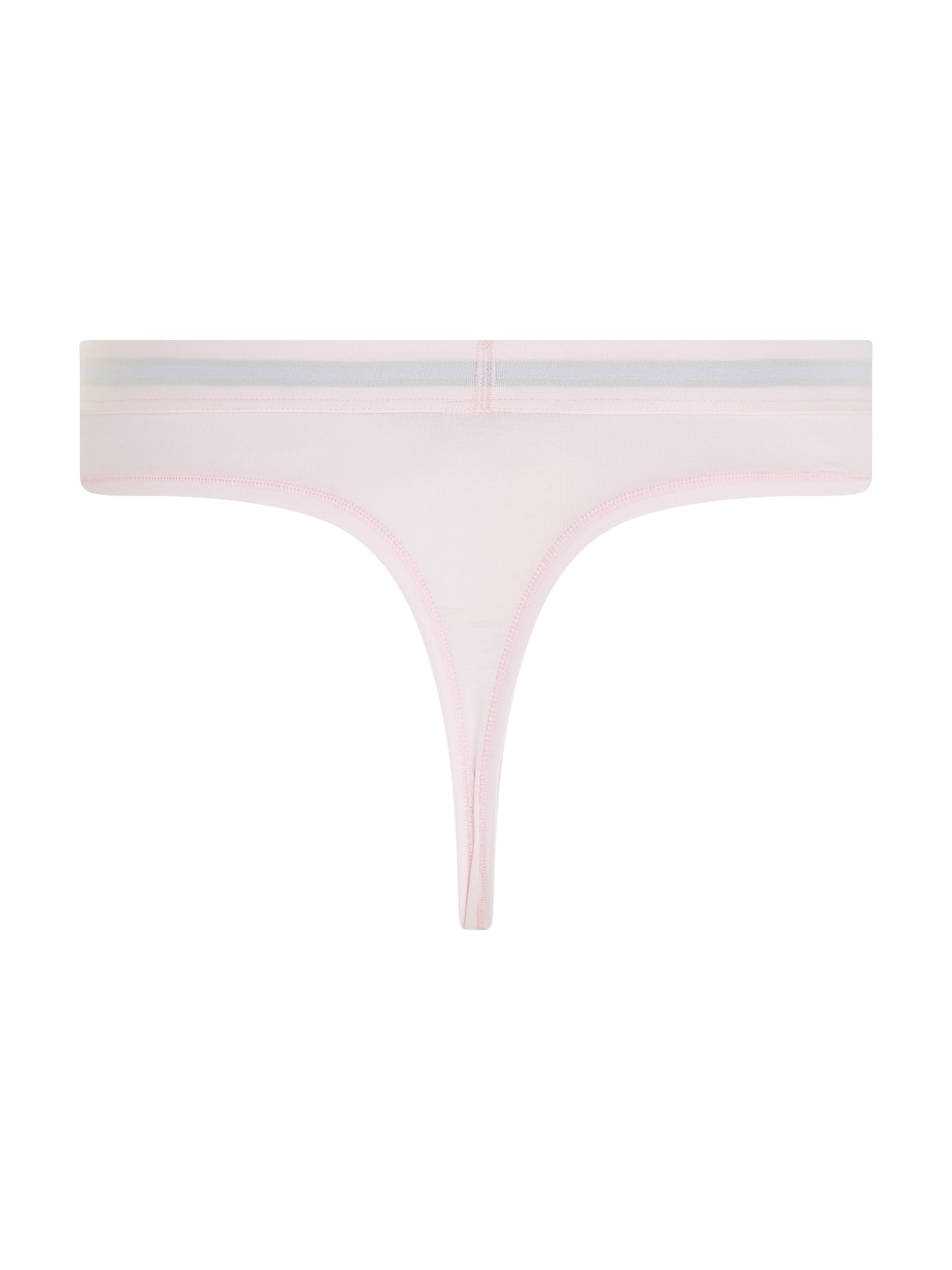 Light-Pink Hilfiger Tommy Markenlabel mit Slip Hilfiger Tommy THONG Underwear