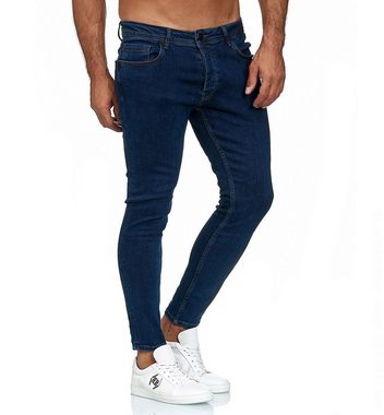 Black Island Skinny-fit-Jeans Herren Skinny Fit Jeans in lässigen Farben