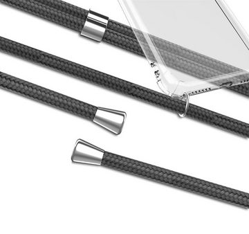 MyGadget Handyhülle Handykette für Samsung Galaxy S22, mit Handyband zum Umhängen Kordel Schnur Case Schutzhülle