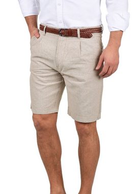 Indicode Shorts IDLedian - Shorts - 70277MM kurze Hose aus Leinenmix mit Gürtel