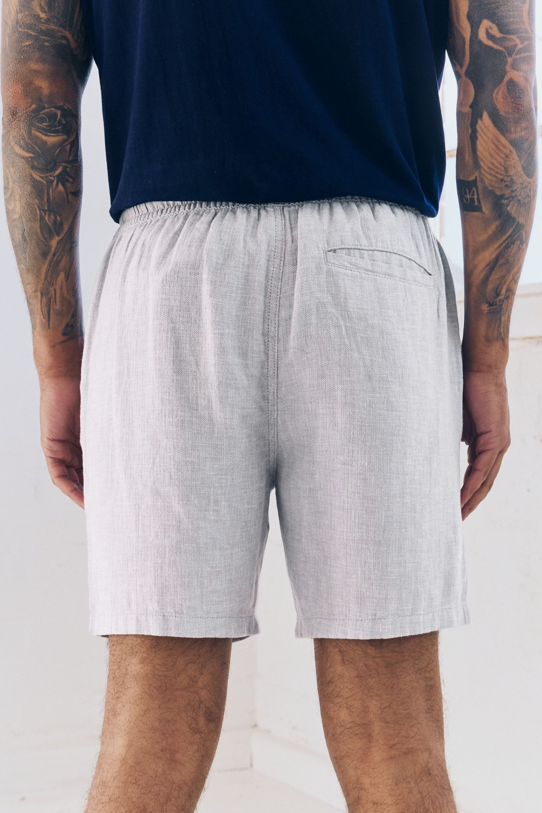 Next Shorts 2er-Pack Dock-Shorts aus Baumwolle günstig online kaufen
