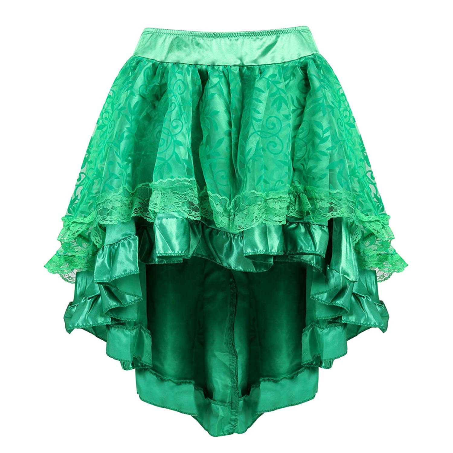 Refttenw A-Linien-Rock Damen Gothik Minirock mit günstig online kaufen
