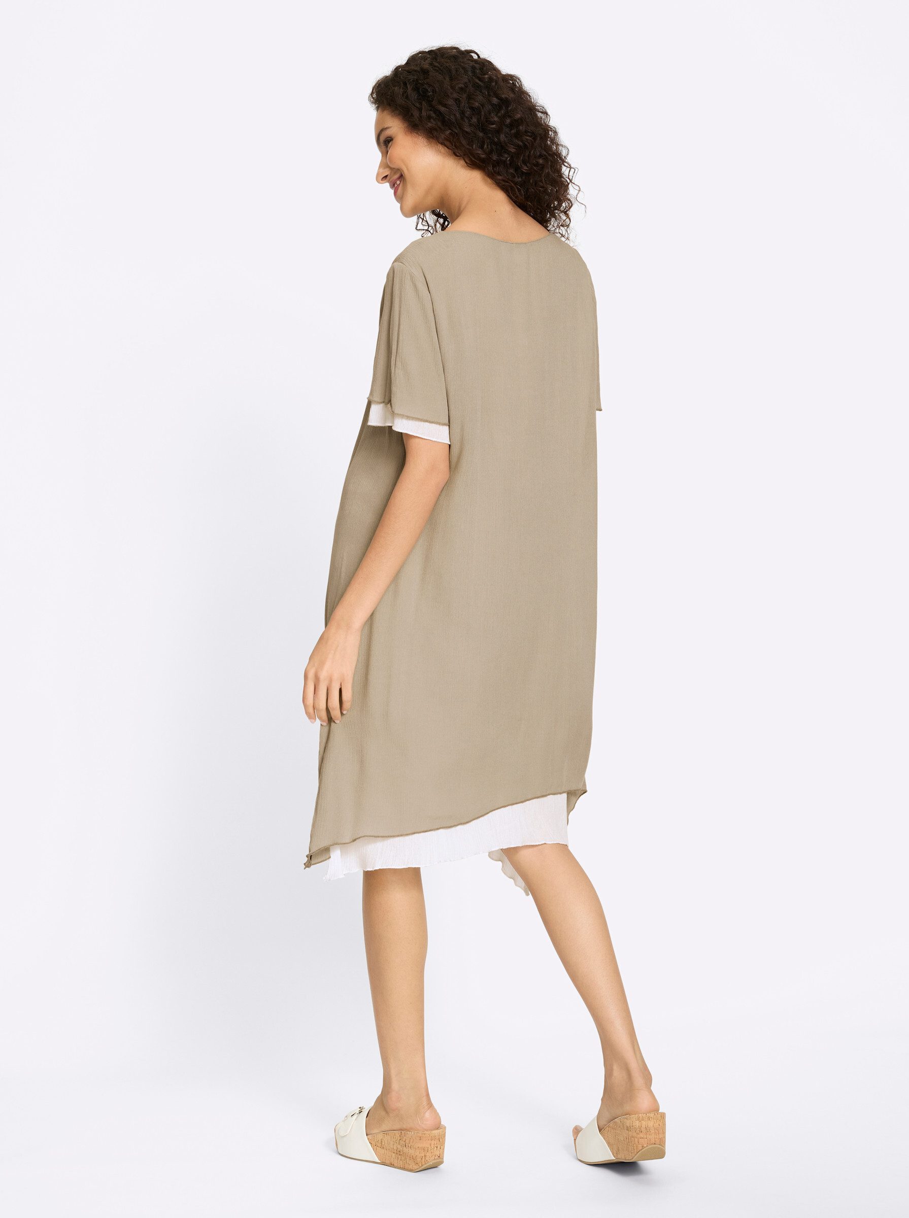 heine Etuikleid Kleid Kurzarm