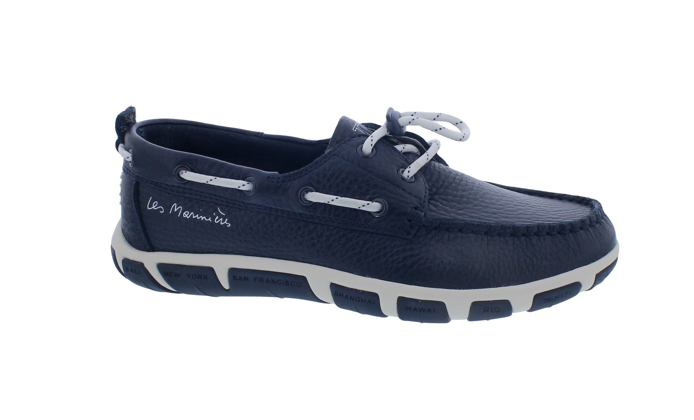 tbs TBS Janaele Segelschuh, Dream Cruiser Glattleder, Bleu + Blanc, Wechse Bootsschuh