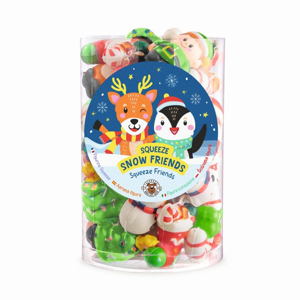 Trendhaus Fidget-Gadget Squeeze - Anti Stress - Winterfigur - 1 Stück