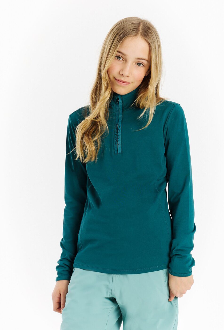 Protest Fleecepullover REFABRIZOY JR 1/4 zip active top