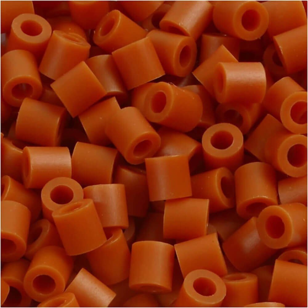 NABBI Bügelperlen PhotoPearls® Perlen Ø 5mm, 1.100 Stk., karamell (5)