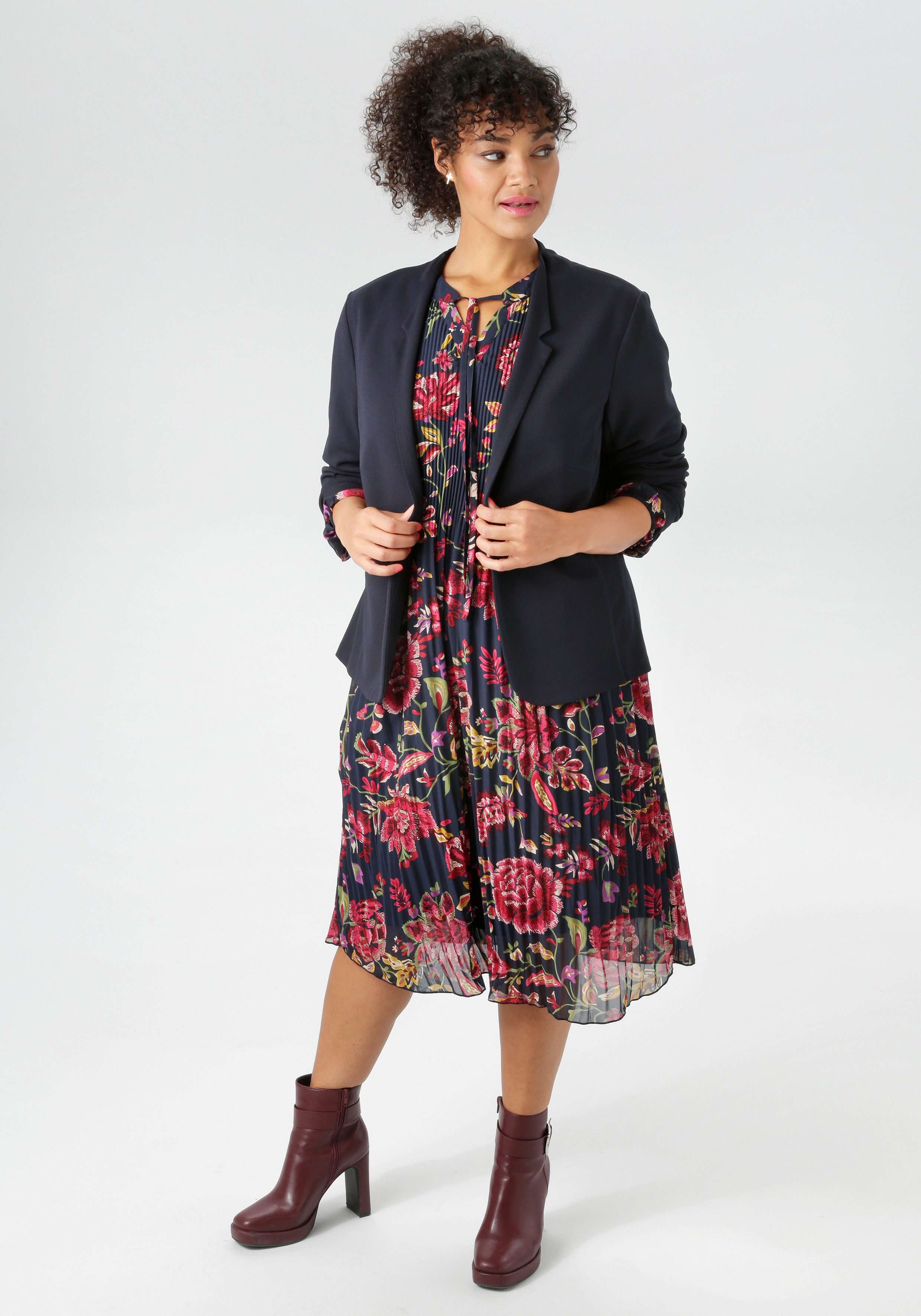 Aniston PLUS Boleroblazer kurzer, verschlußloser Damen-Bolero - NEUE KOLLEK günstig online kaufen