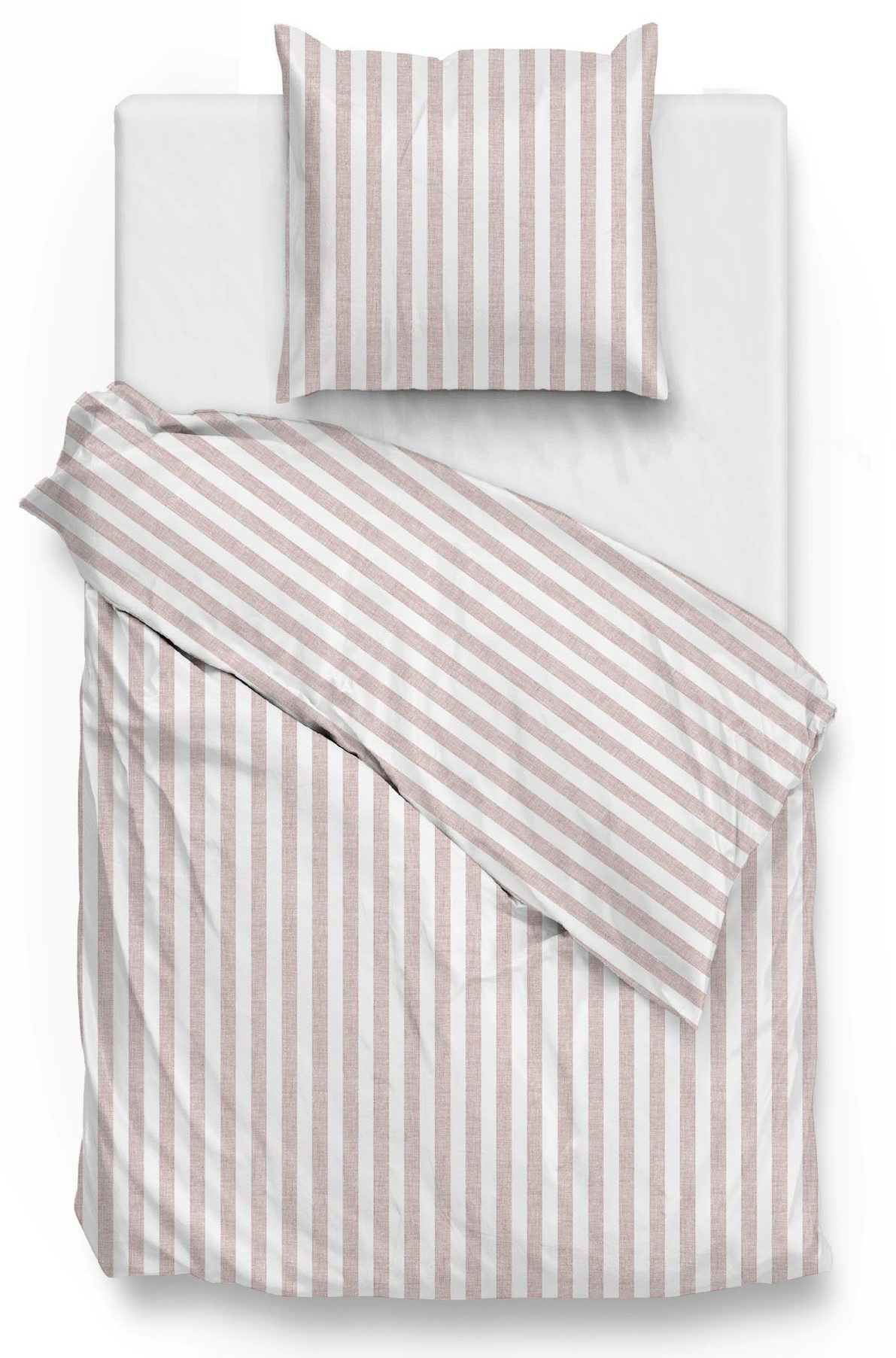 ZO HOME Bettwäsche Banda-di-Lino, Renforcé, 2 günstig online kaufen