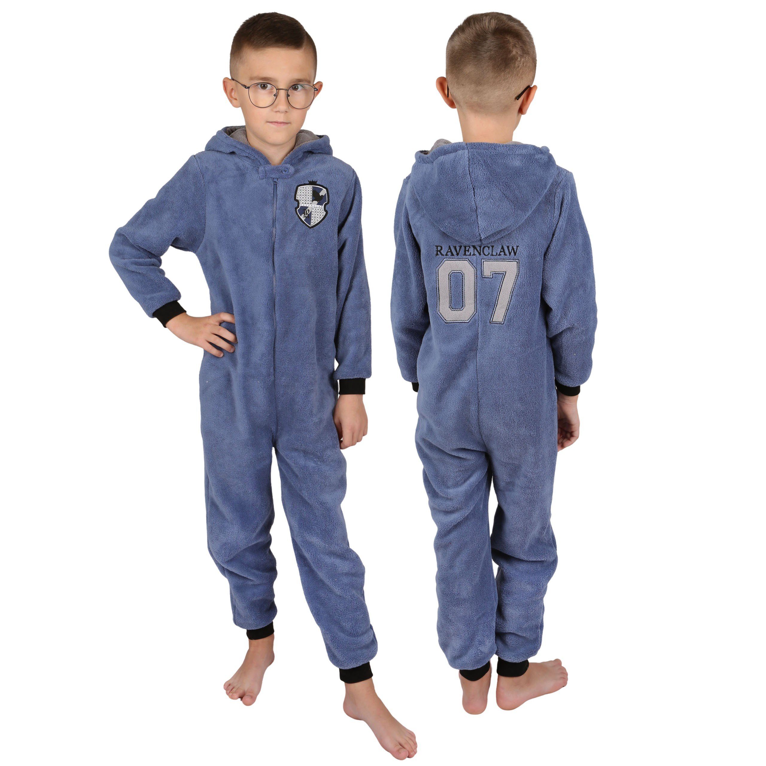 Sarcia.eu Schlafanzug HARRY POTTER Ravenclaw Pyjama/Schlafanzug, Einteiler, blau 8-9 Jahre