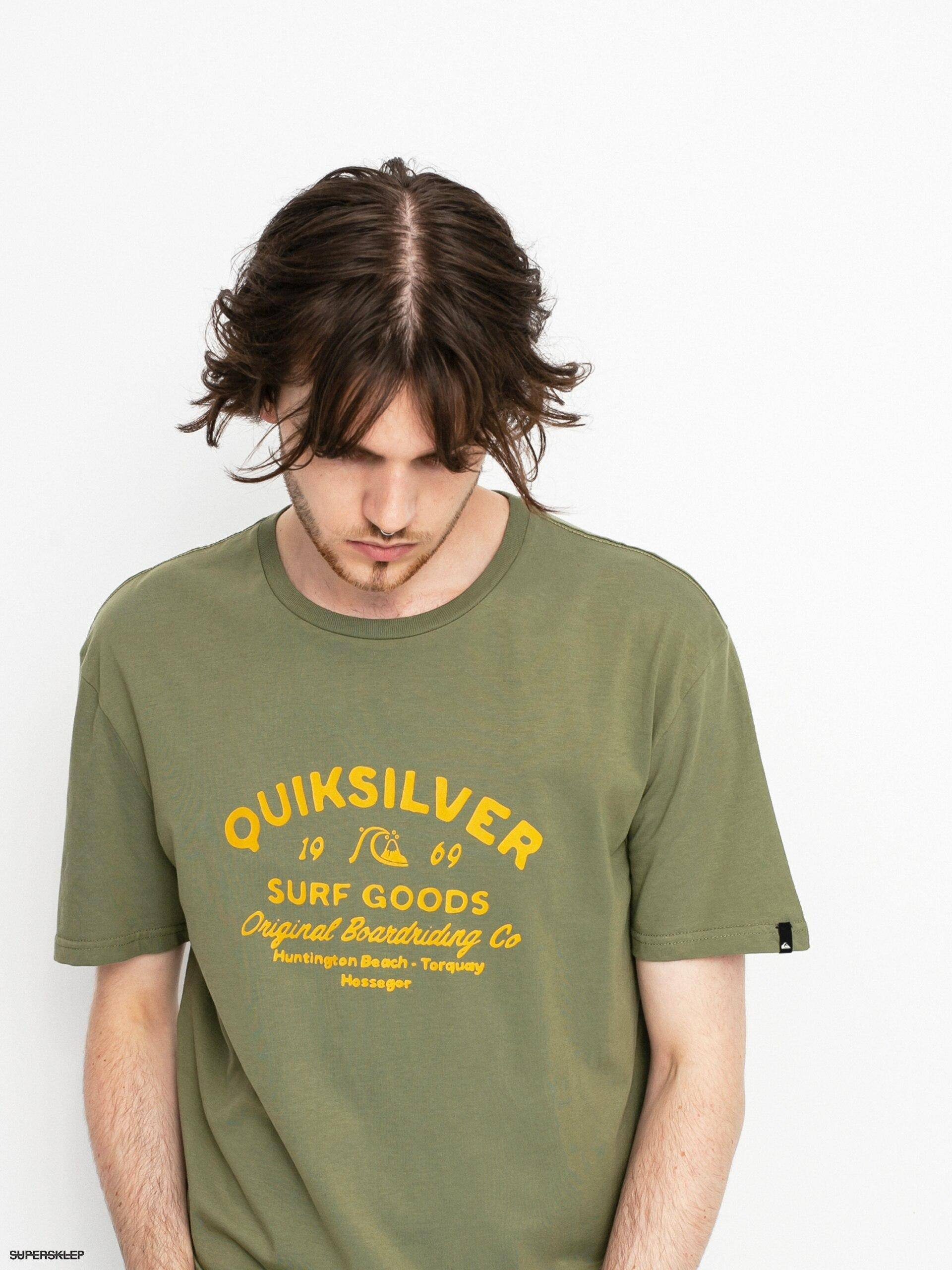 T-Shirt für Quiksilver Print-Shirt CLOSED CAPTIONS - Männer