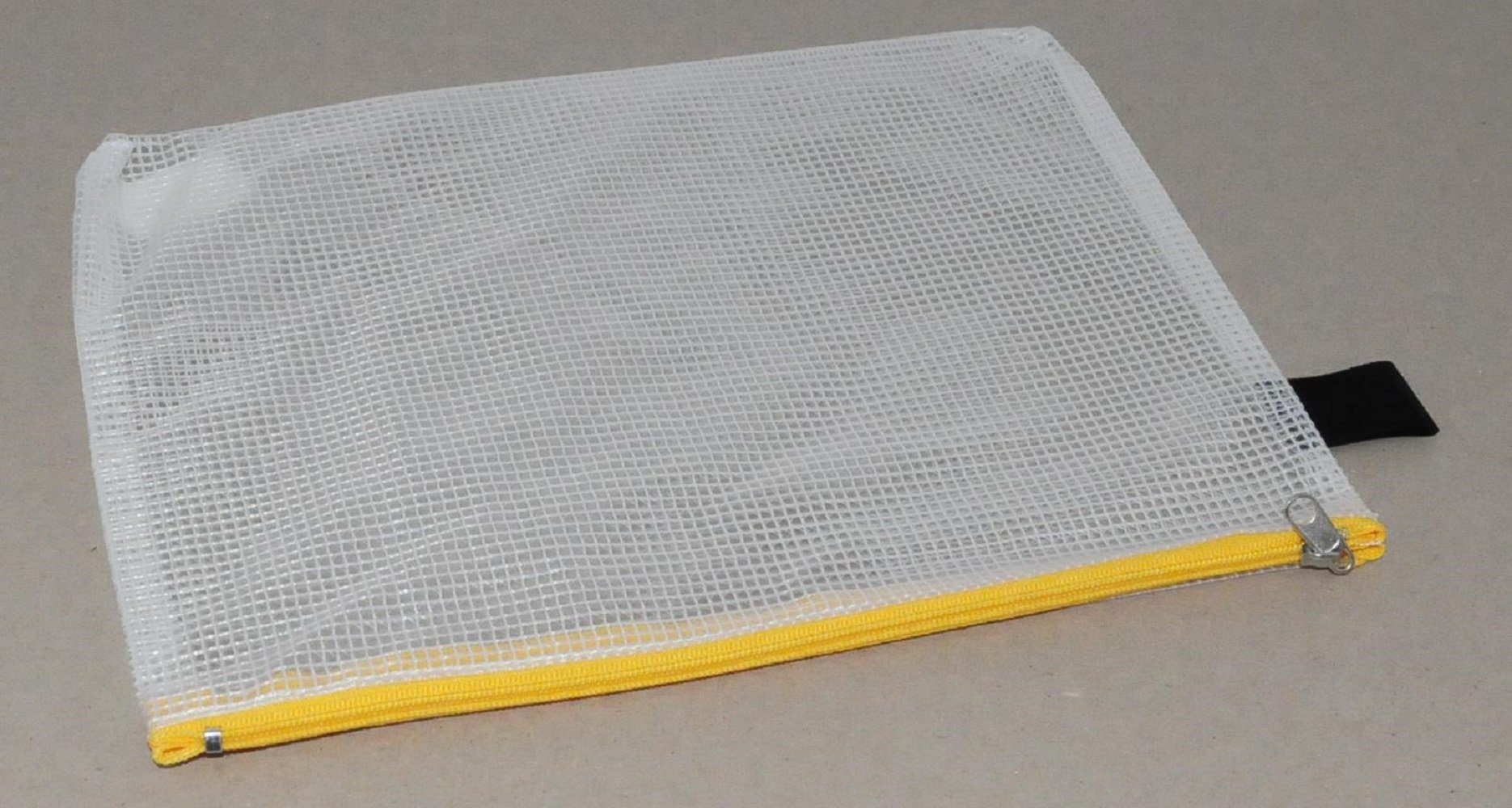 FOLDERSYS Aufbewahrungstasche FolderSys® 40404-60 Reißverschluss-Beutel DIN A5 PVC - gelb