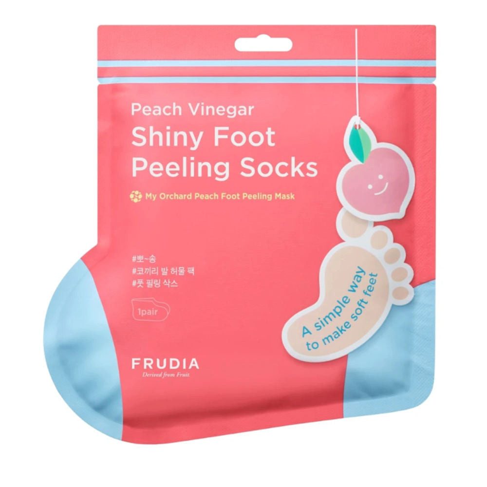 FRUDIA Sonnenschutzcreme FRUDIA, Peach Vinegar Shiny Foot Peeling Socks - 40 g