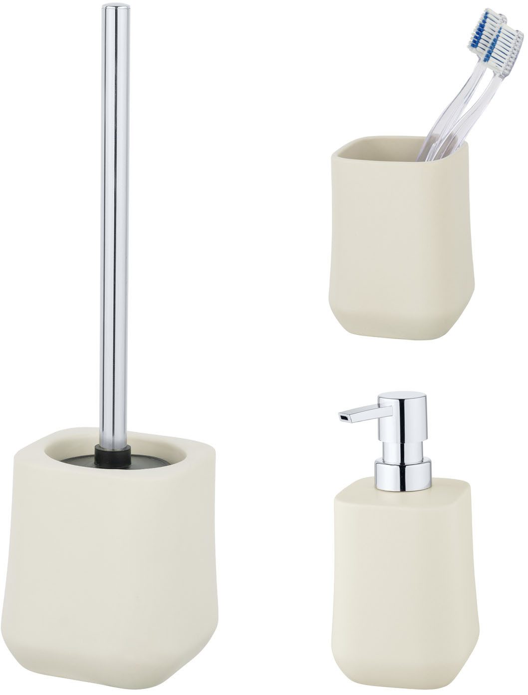 SCHÖNER WOHNEN-Kollektion Badaccessoire-Set »Adine«, Set, 3 günstig online kaufen