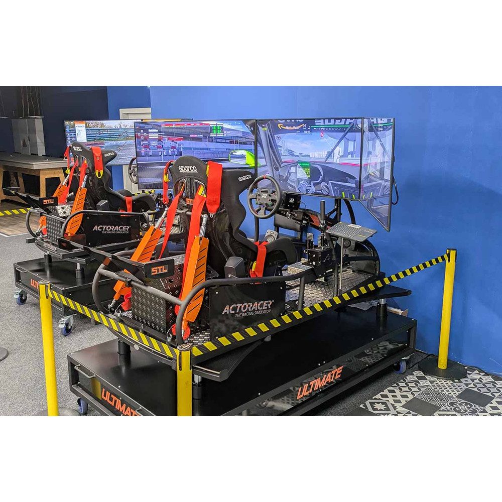 mydays Erlebnisgutschein VR Rennsimulator München (1 Std), Virtuelles Adrenalin erleben im Muenchner Rennsimulator