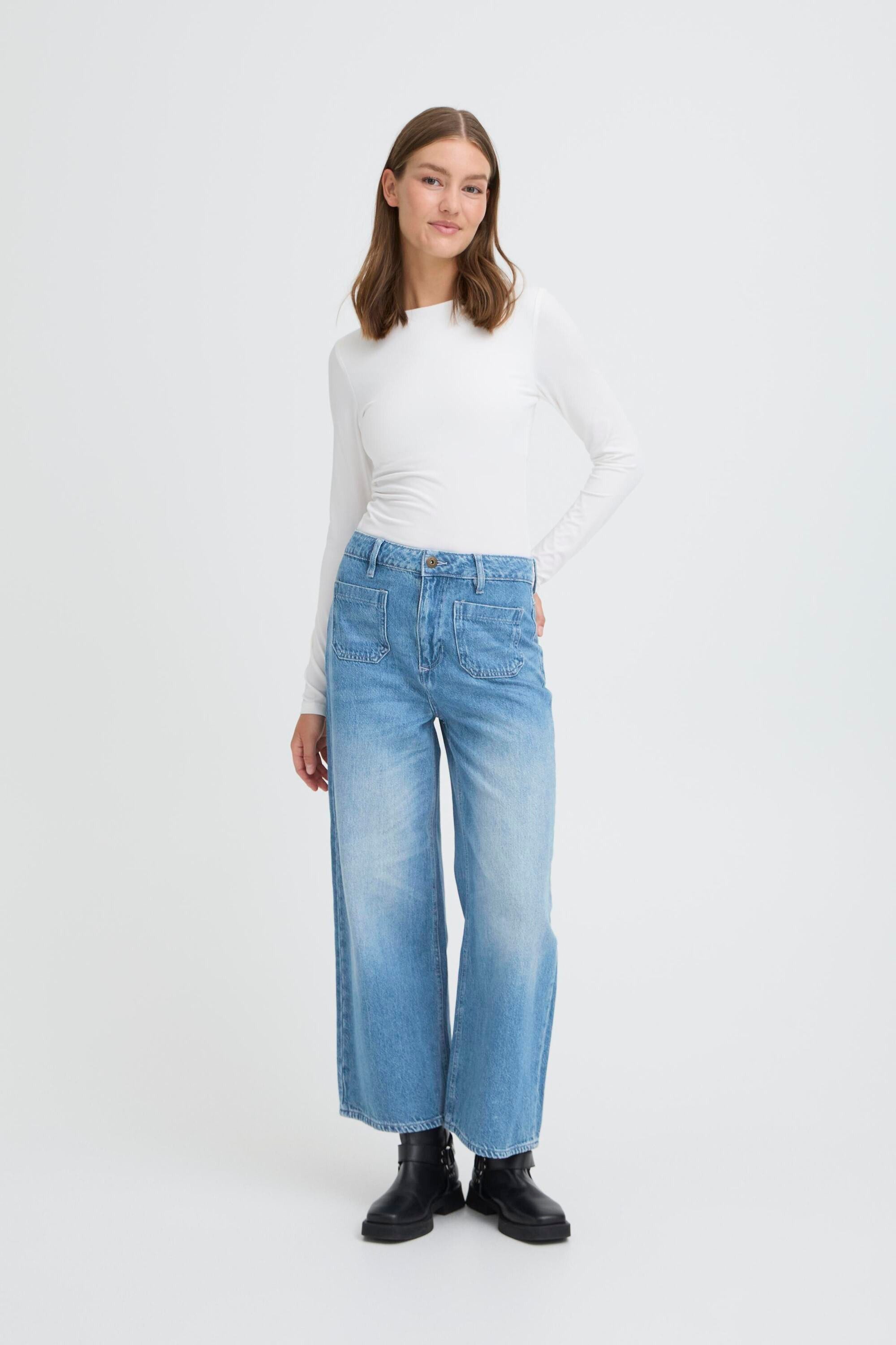 ICHI Regular-fit-Jeans Casual Hose IHPAMMY