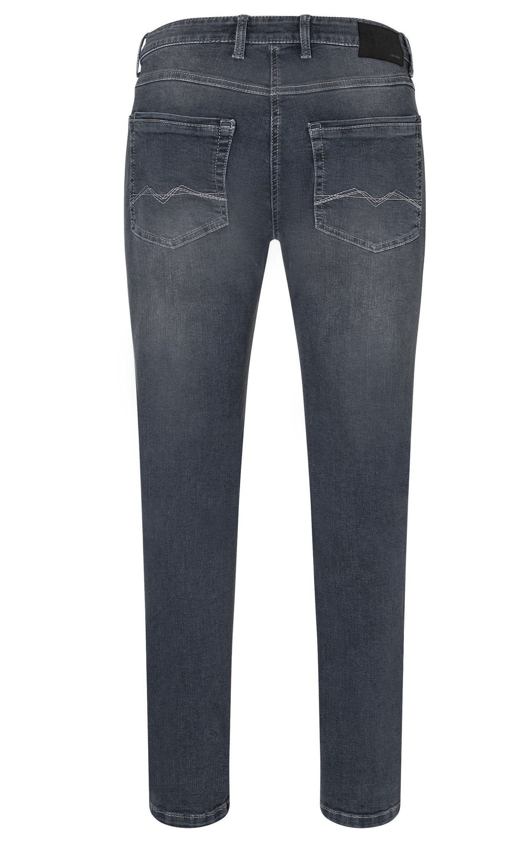 Arne MAC Stretch-Denim Vintage Pipe Grey H829 5-Pocket-Jeans
