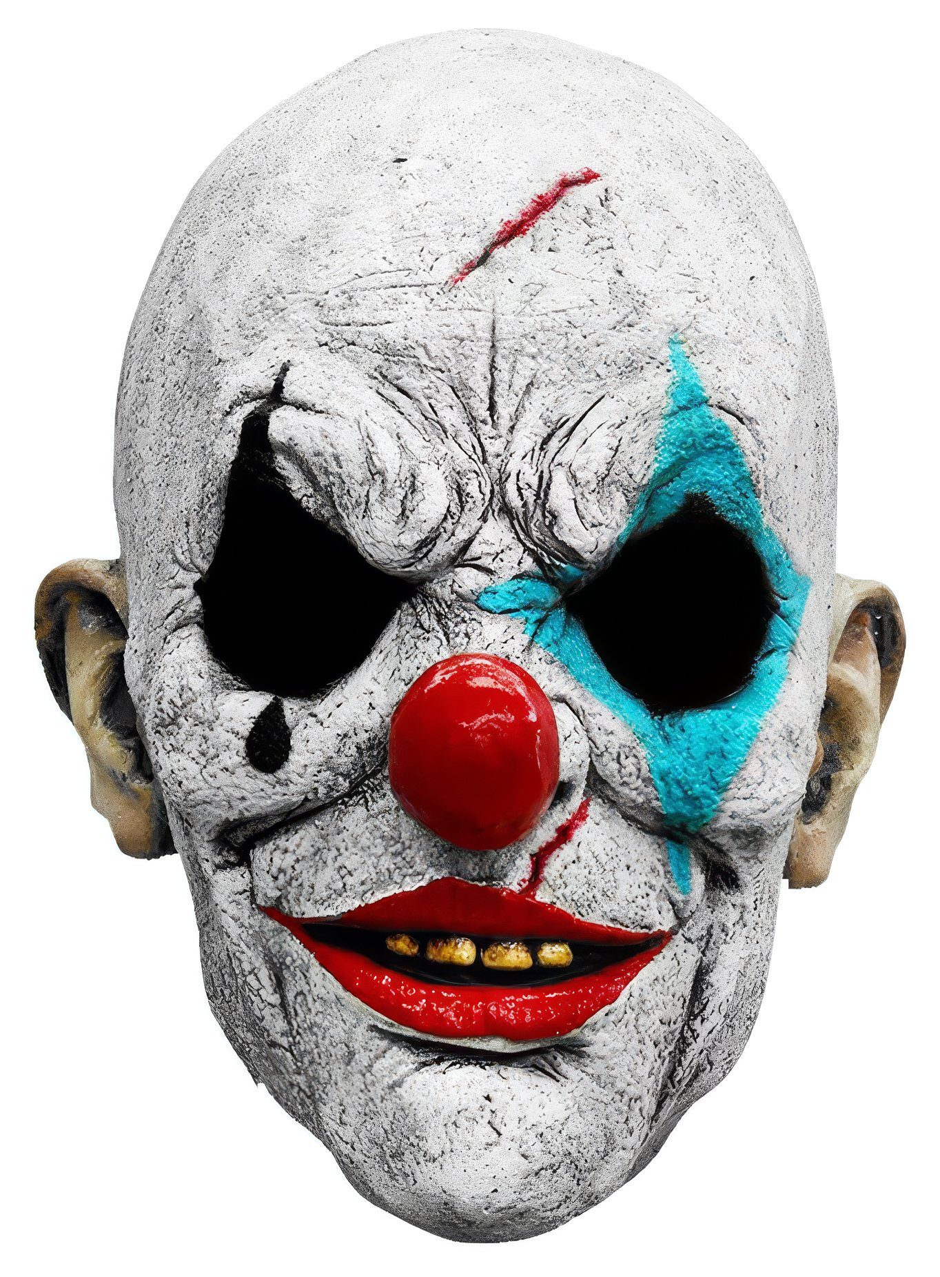 Metamorph Verkleidungsmaske Alter Opa Clown Maske für Karneval Faschingskostüm, Gruselige Clownsmaske - nicht nur für Halloween