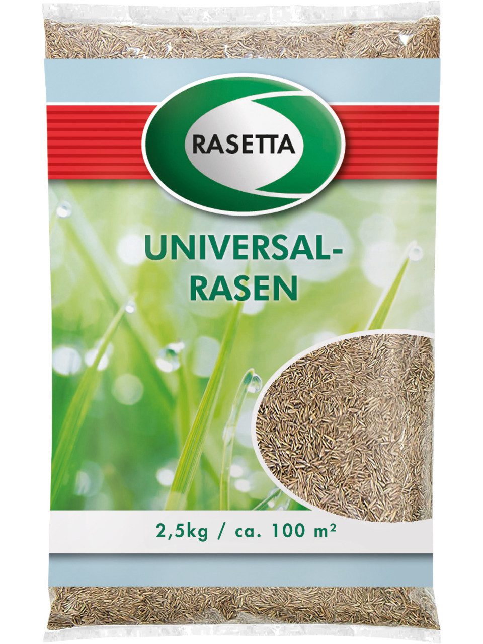 Rasetta Rasensamen Universalrasen 2,5 kg für ca. 100 m²