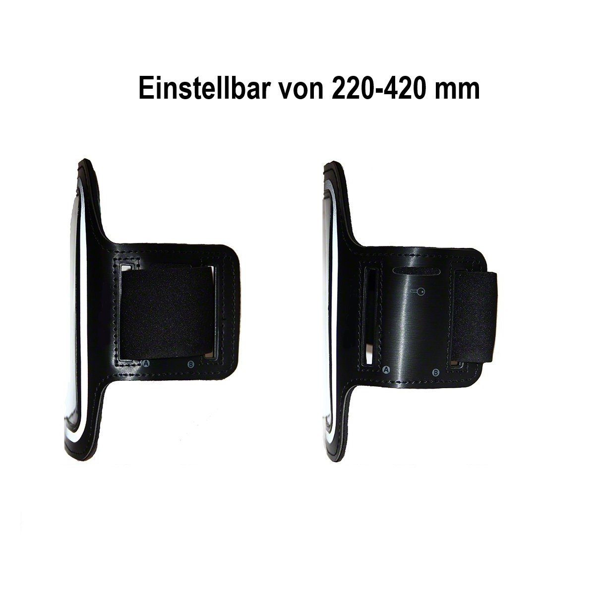 CoverKingz Handyhülle Sportarmband für Motorola Edge 20 Lite Handy Fitness Hülle Armband, Sport Schutzhülle Schlüsselfach Handyhülle Jogging Schutztasche Etui