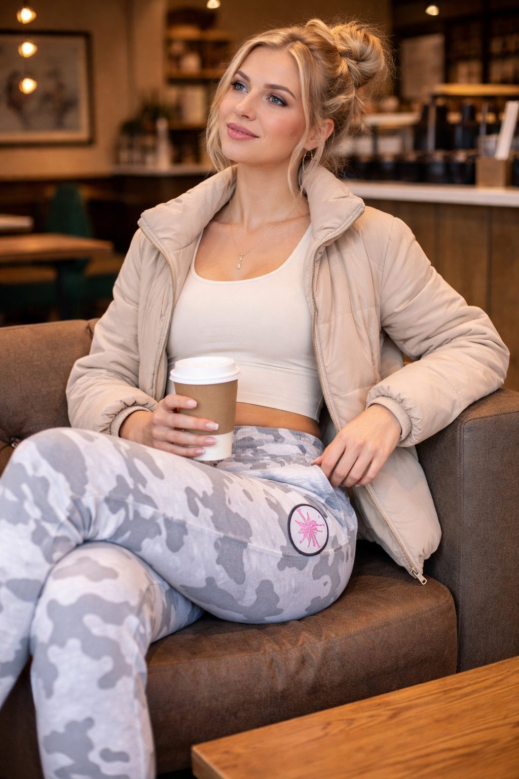 NexGenOutfits Fleecehose Damen Fleece Jogginghose Bequem, Warm & Lässig für Alltag & Freizeit (1-tlg) Ultraweiche Damen Jogginghose – Warm, Bequem & Flex