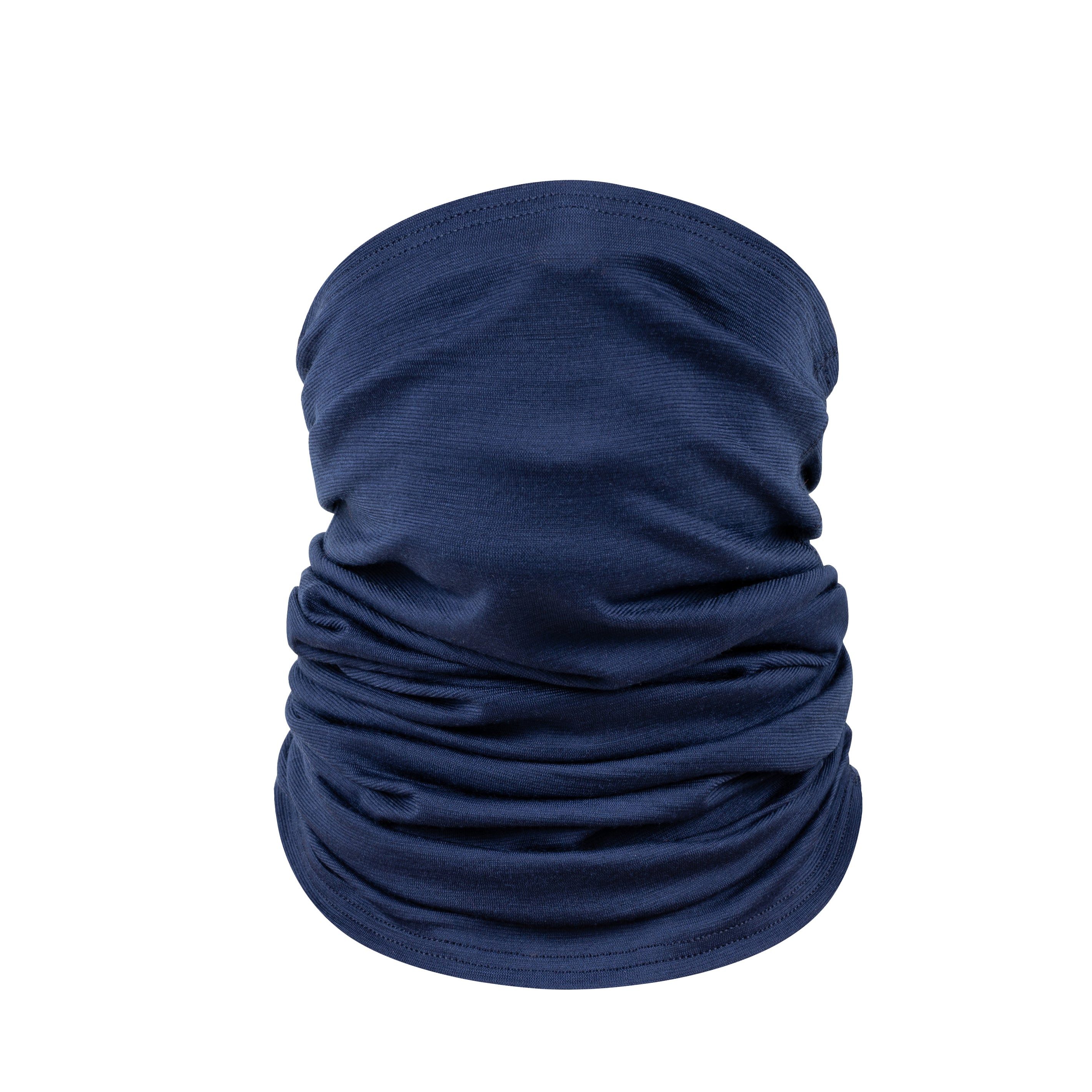 Schal TOM FYFE Merino Schlauchschal Unisex Marine / One Size