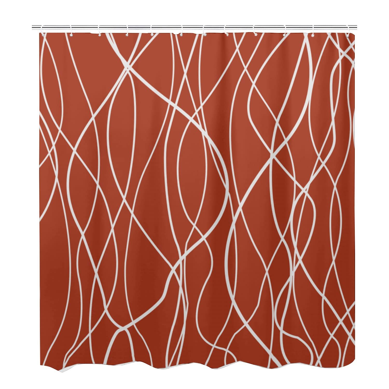 M&W DAS DESIGN Duschvorhang 180x200 Shower curtains Anti schimmel Waschbar