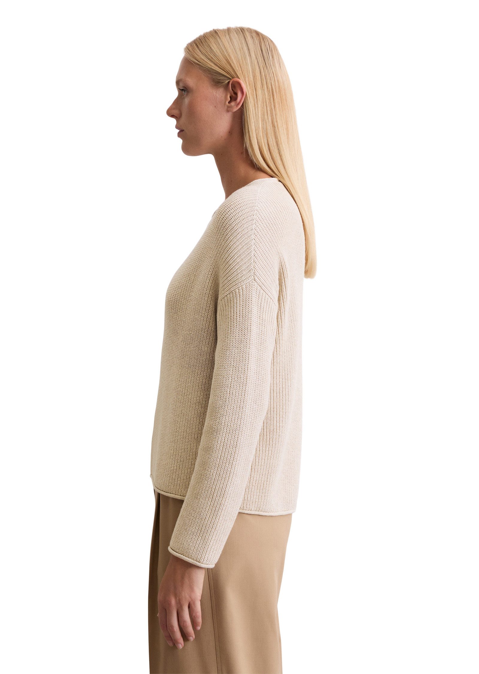 Marc O'Polo Strickpullover aus Heavy-Weight-Organic-Cotton günstig online kaufen