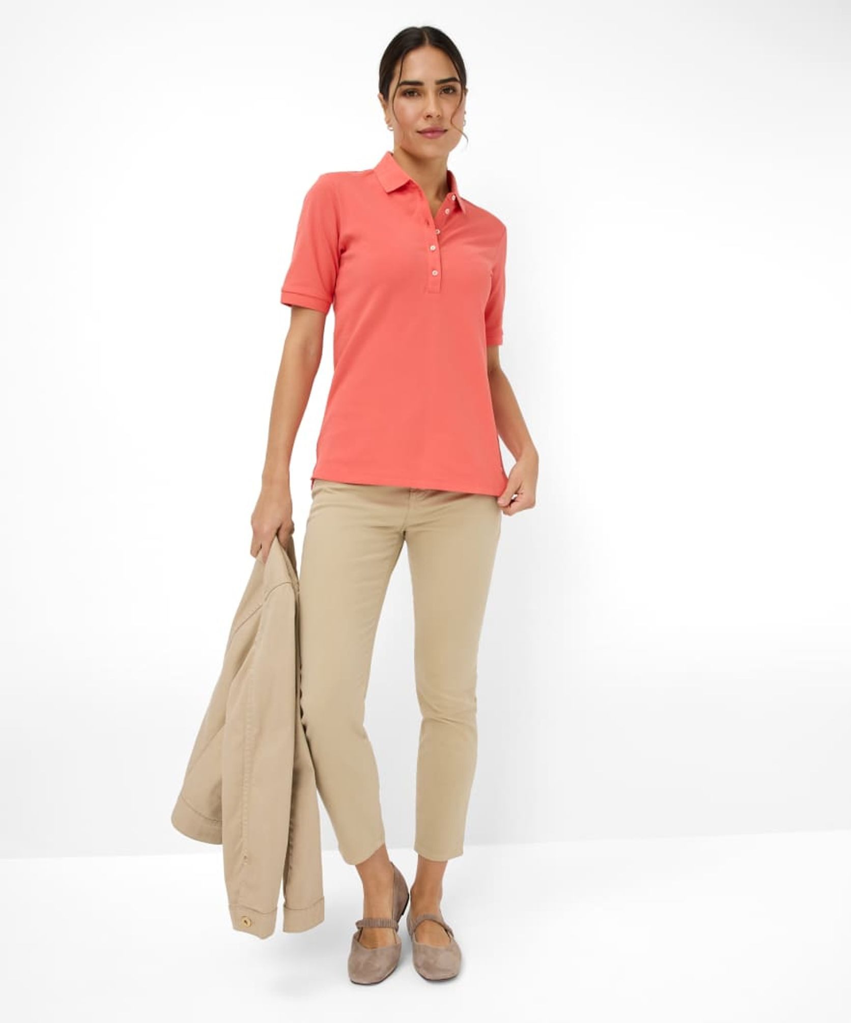 Brax T-Shirt Cleo 31-3308 Piqué