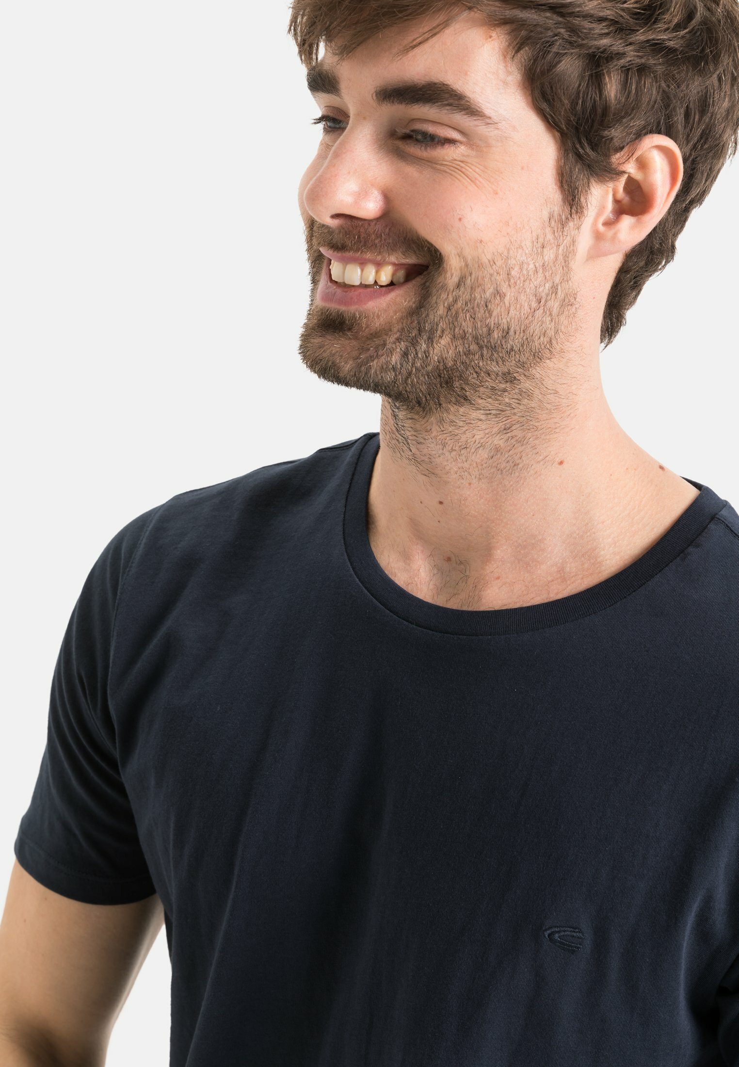 camel active T-Shirt aus reiner Baumwolle Kurzarm – Bild 5 von 5