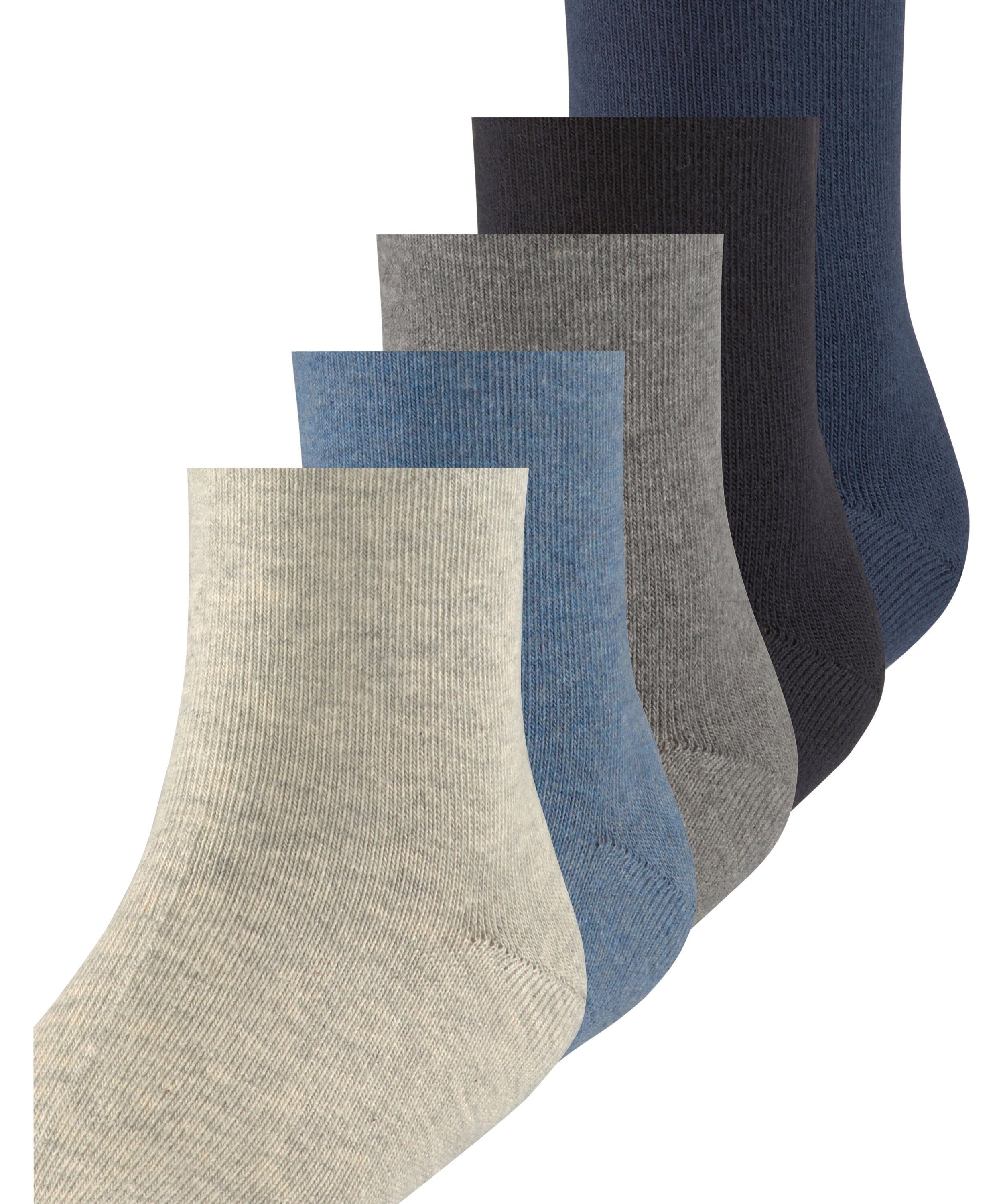 Mix Esprit (5-Paar) 5-Pack (0070) sortiment Socken Solid