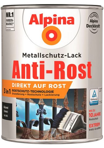 Alpina Metallschutzlack Anti-Rost glänzend 25...