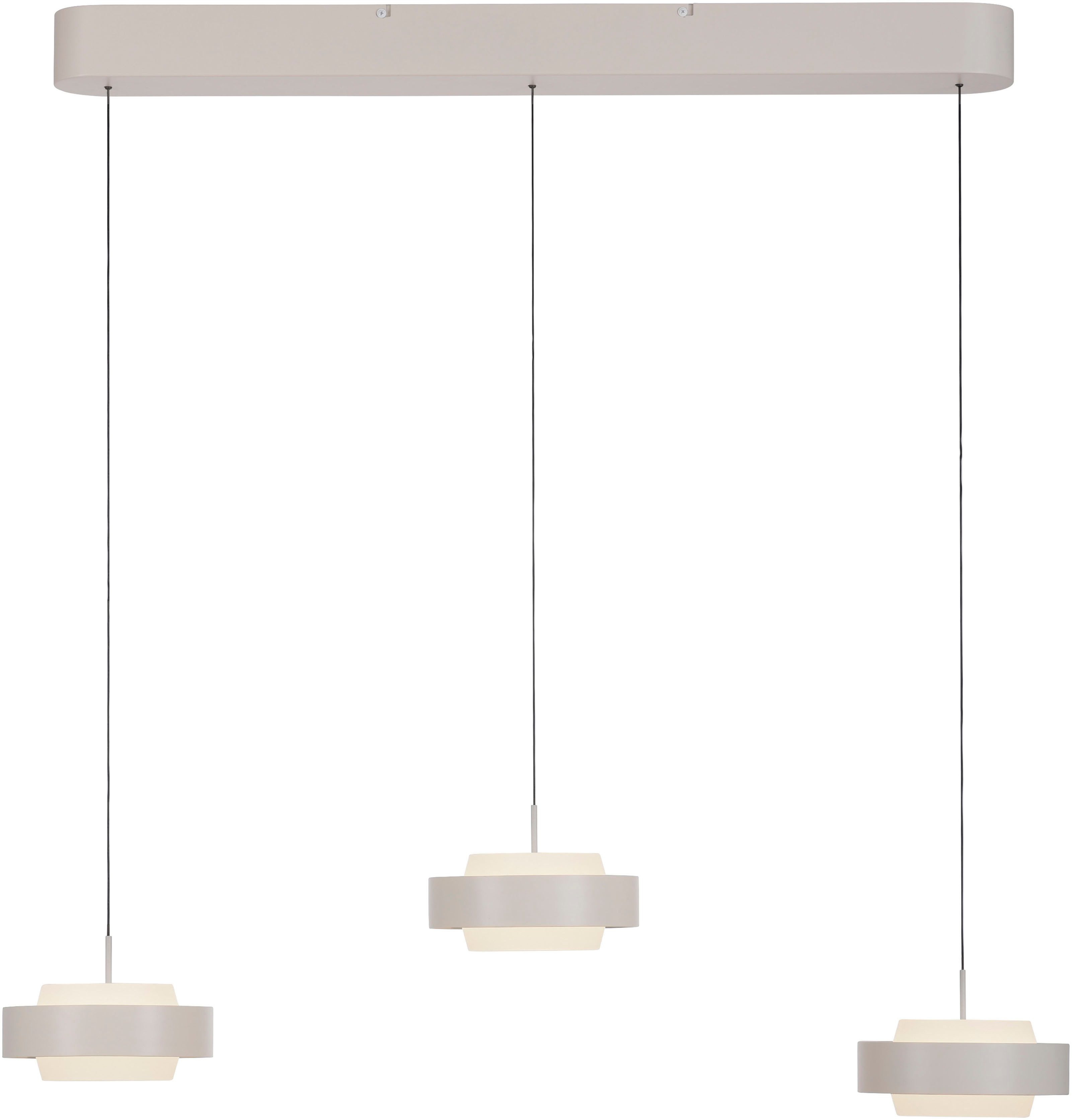 SCHÖNER WOHNEN-Kollektion LED Pendelleuchte ELMO, LED fest integriert, Warmweiß, SCHÖNER WOHNEN Kollektion, Comfort Lift, Dimmfähig per Tronicdimmer