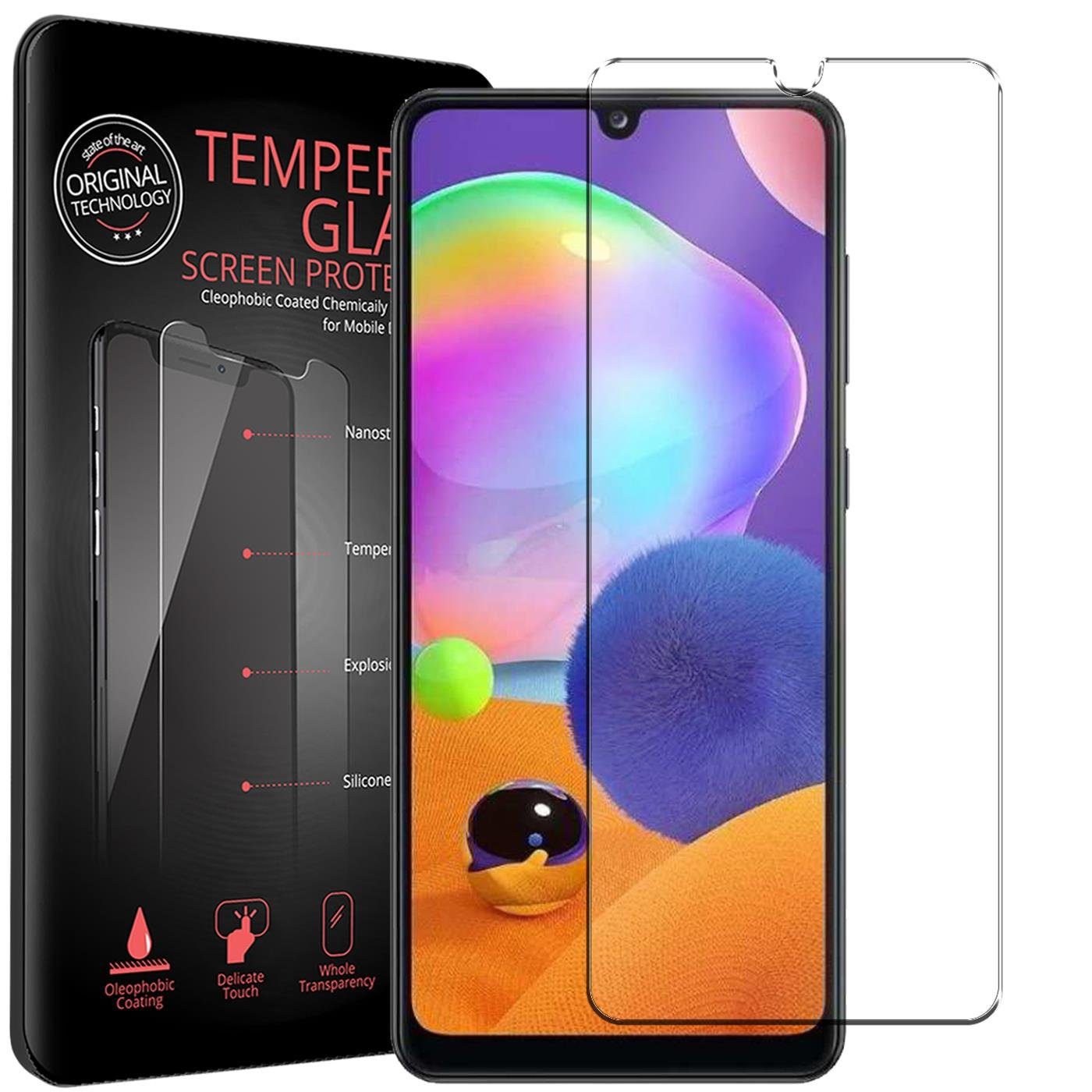 CoolGadget Schutzfolie Panzerfolie für Samsung Galaxy A13 5G / A04s, (9H Härtegrad, 2x Schutzglas, 1xReinigungset), Displayfolie Schutzfolie 2 Stück für Samsung A13 5G / A04s Glas Folie