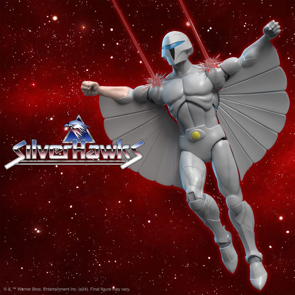 Super7 Actionfigur SilverHawks Ultimates Actionfigur Darkbird 18 cm