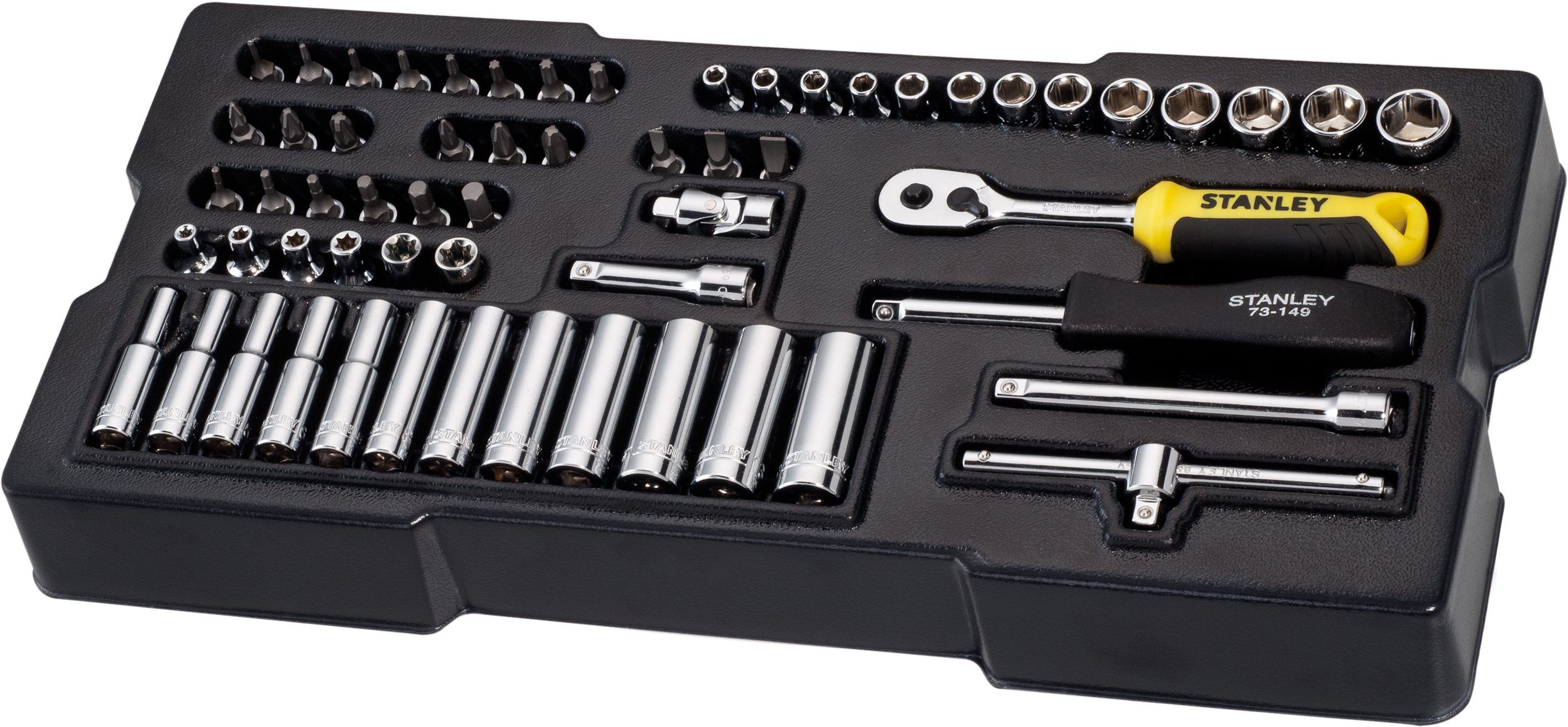 Stanley by Black & Decker Торцевой ключ STMT1-74175 1/4 Steckschluessel/Zubehoer 60-tlg