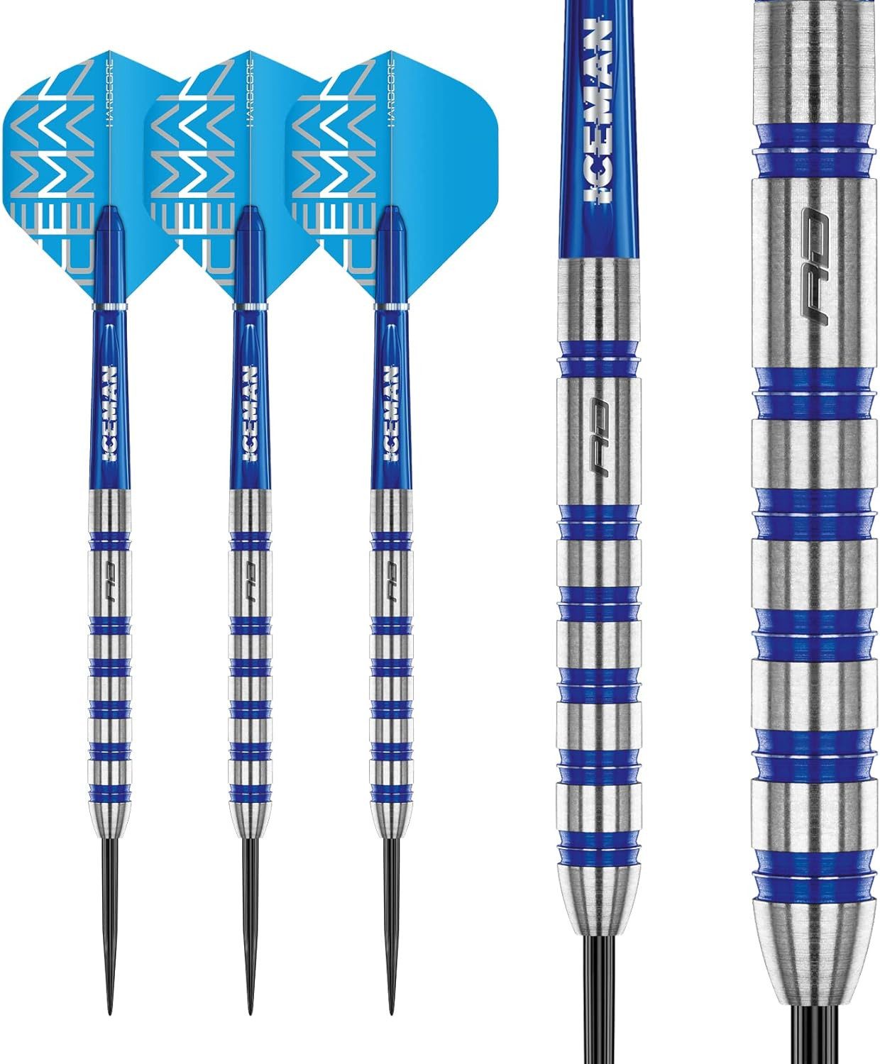 TARGET DARTS Dartpfeil RED DRAGON Gerwyn Price Iceman Challenger 23 gr Tungsten Darts Set – Bild 4 von 5
