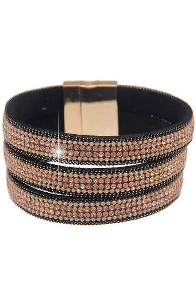 leslii Armband, mit drei Glitzerbändern