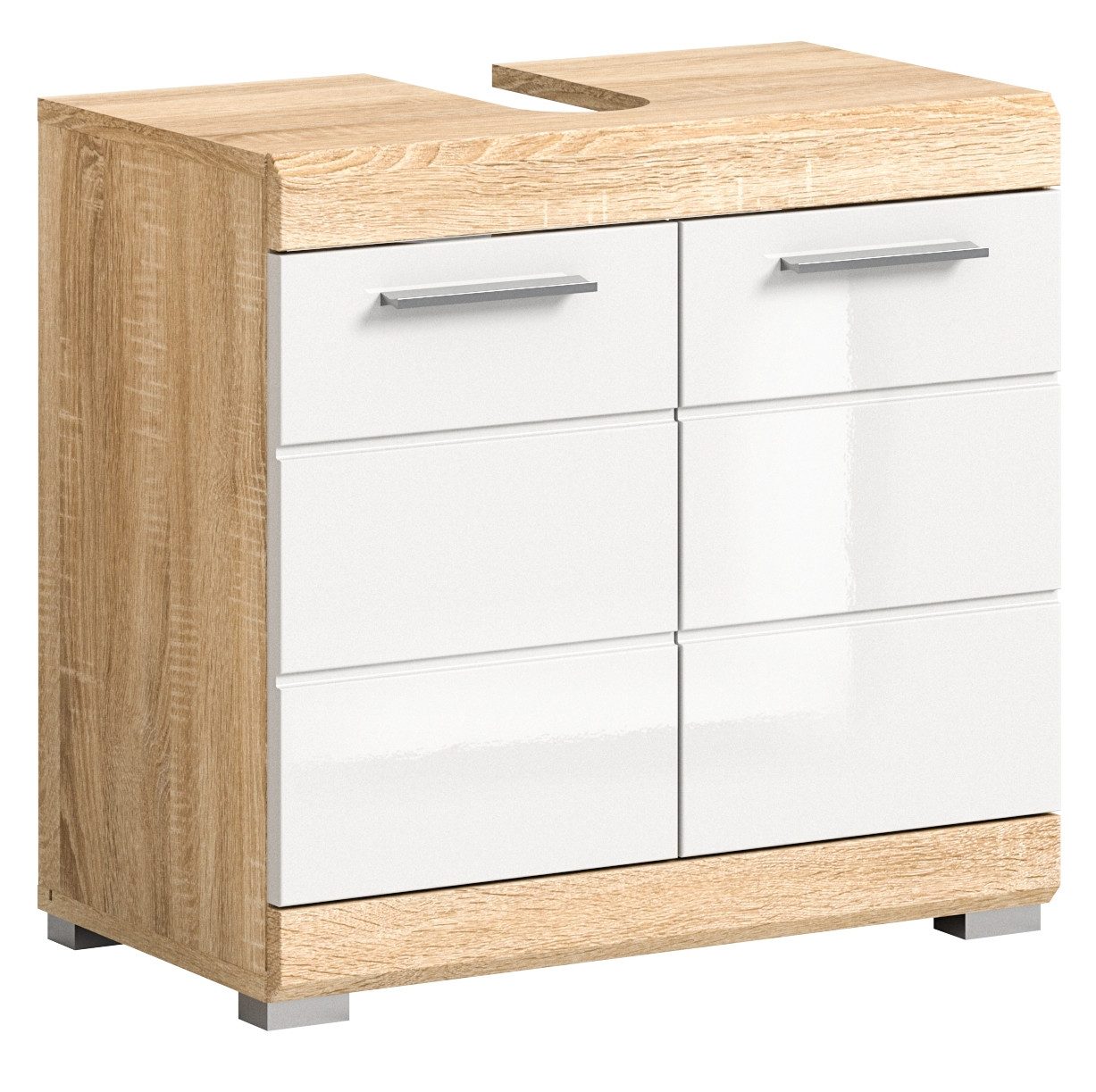 möbelando Waschbeckenunterschrank Lambada 60 x 56 günstig online kaufen