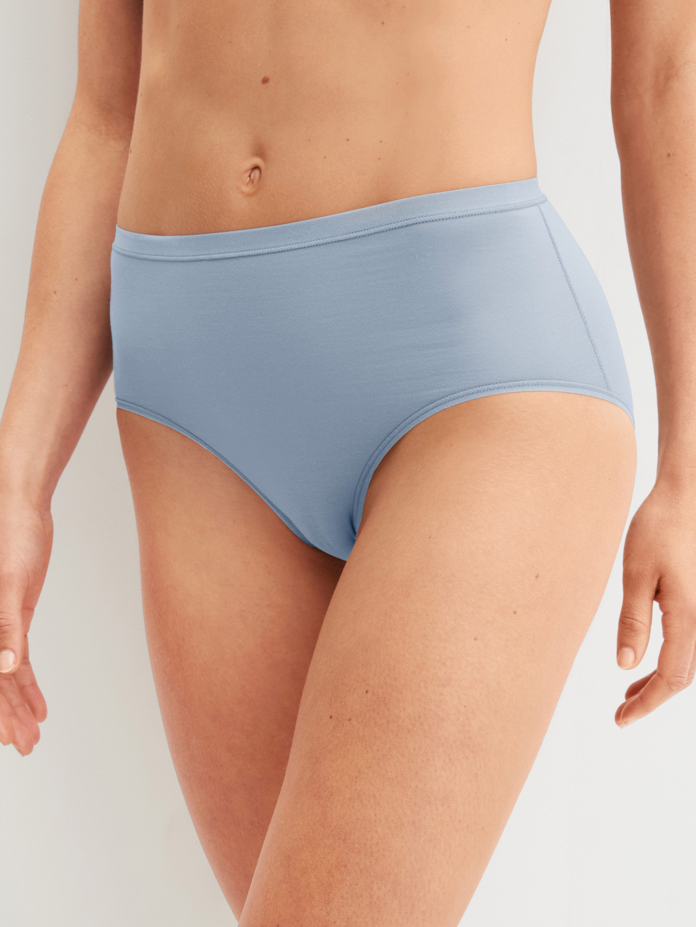 CALIDA Taillenslip Natural Comfort Damen (1-St) High-Waist, natürlicher Glanz und glatter Griff