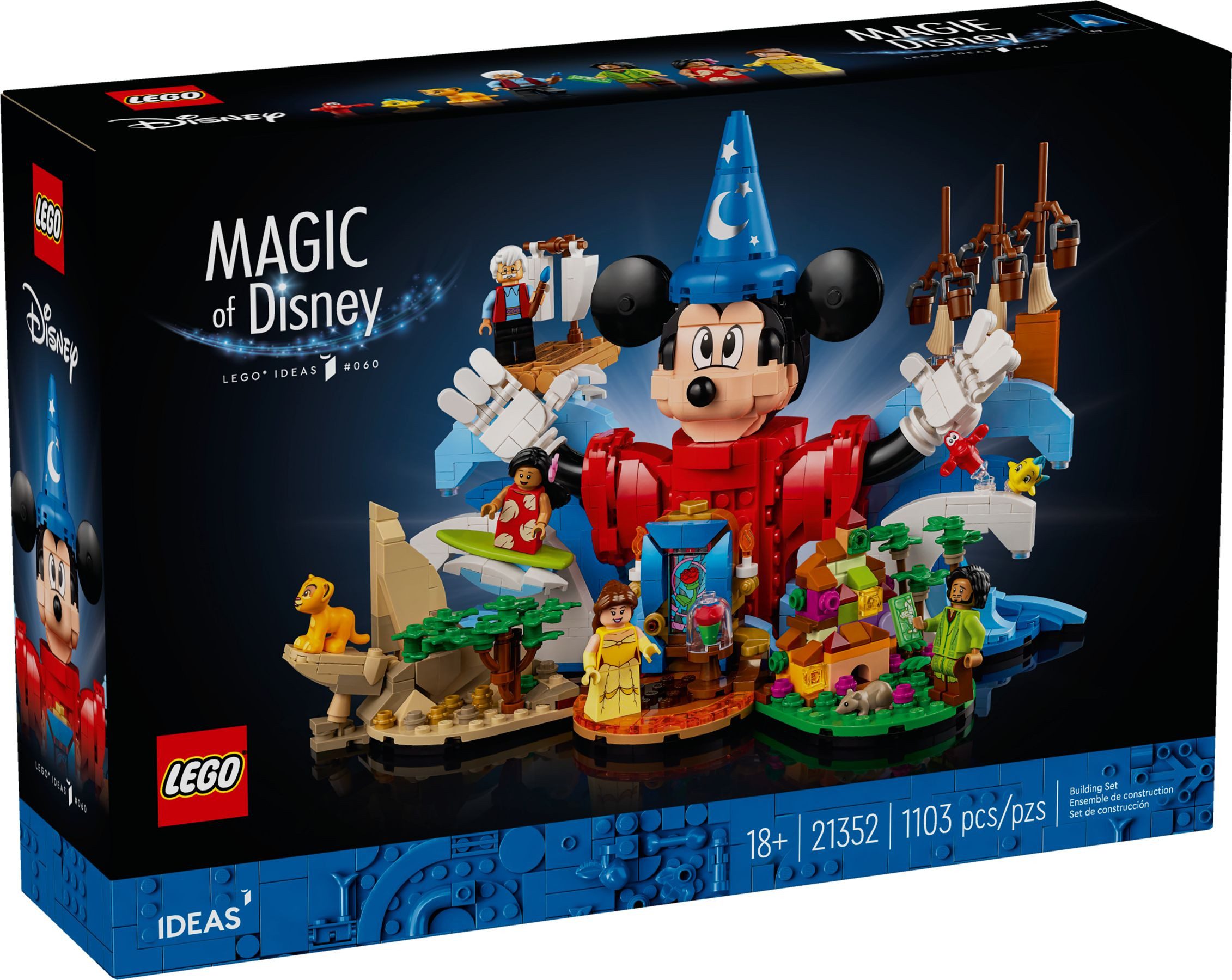 LEGO® Ideas 21352 Disney Magie Konstruktionsspielsteine günstig online kaufen